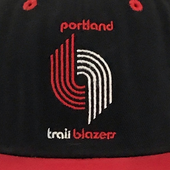 Adidas NBA Portland Trailblazers Adjustable Snap Back Basketball Cap - Picture 13 of 14